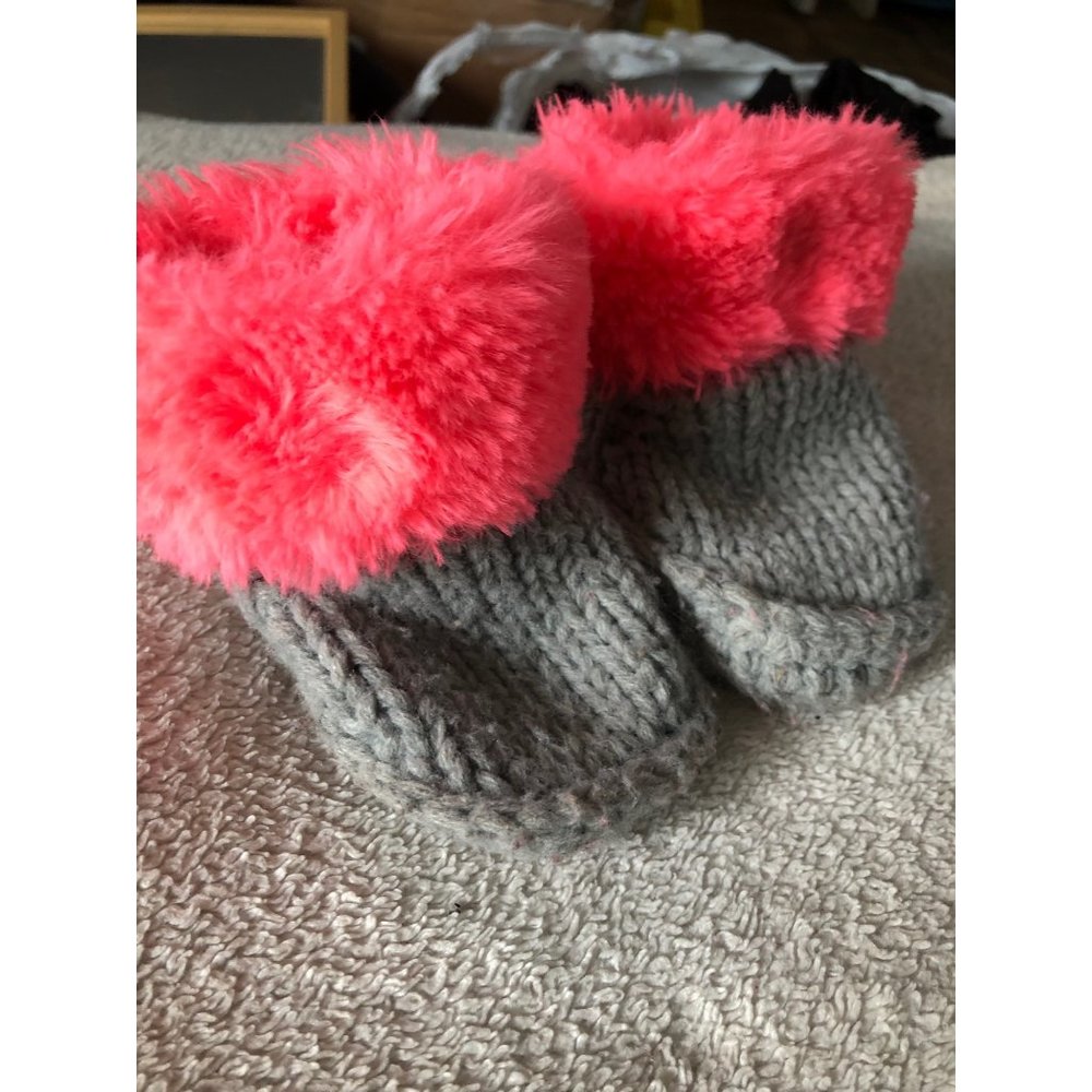 Baby bootie slippers 12m